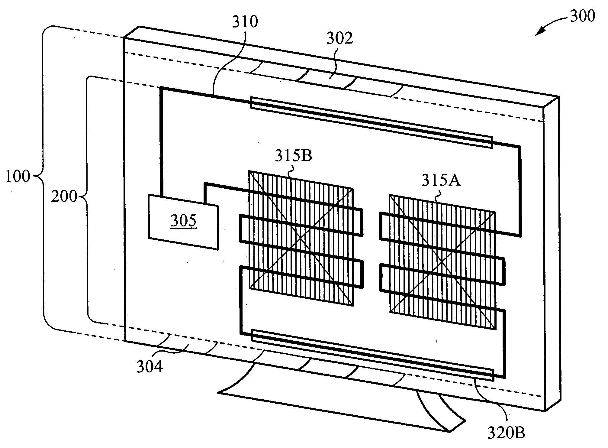 Liquid cooling for backlit displays