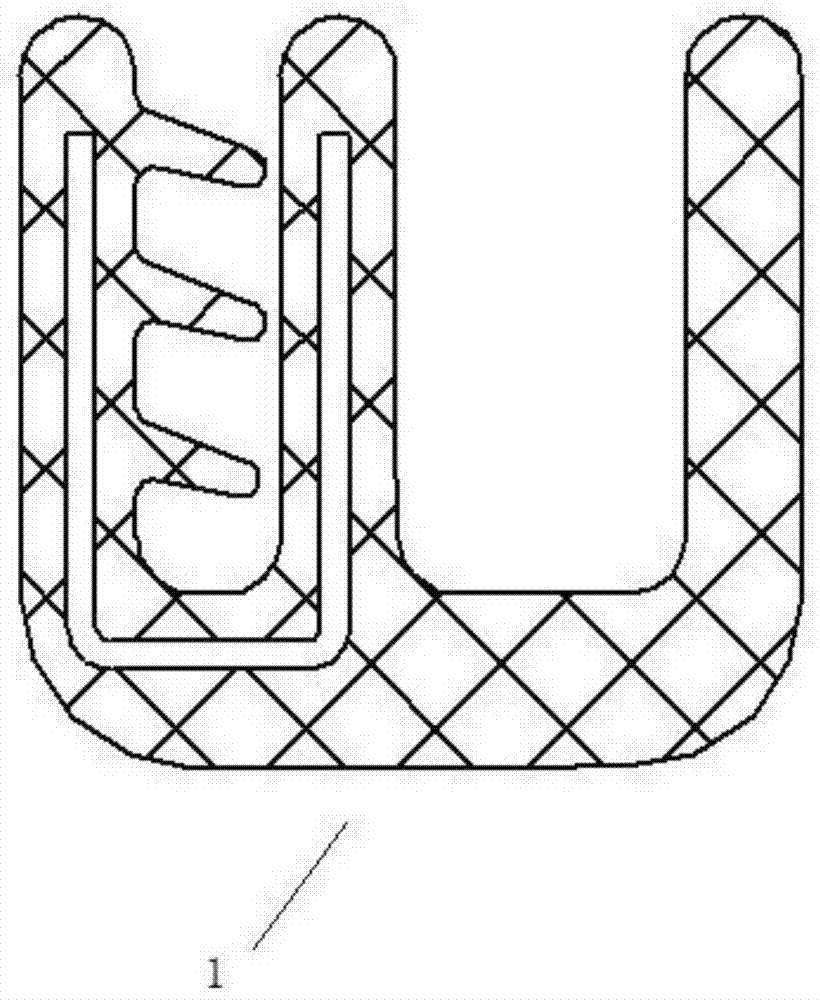 Skylight trim strip, skylight trim strip component and assembly method of skylight trim strip