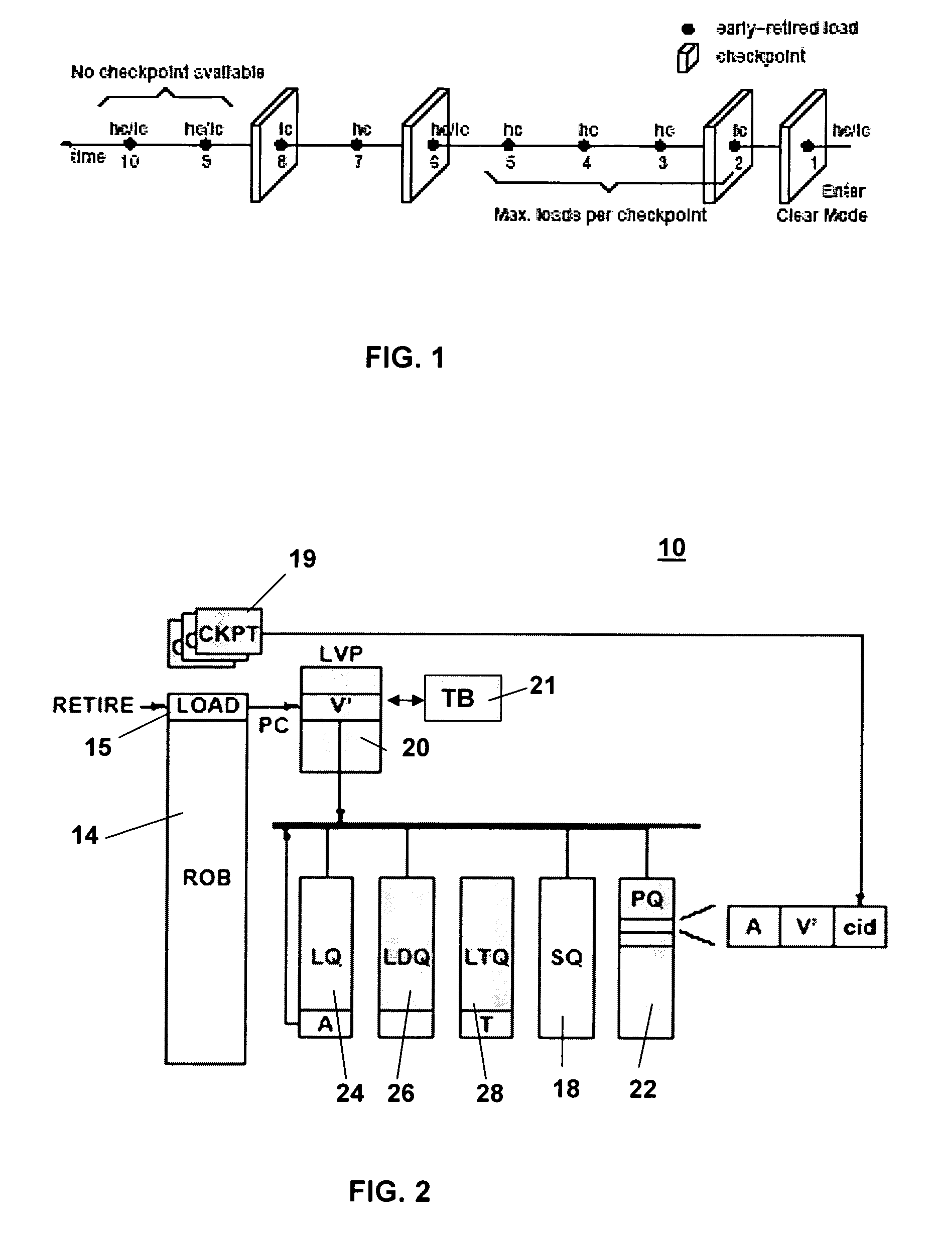 Method and apparatus for early load retirement in a processor system