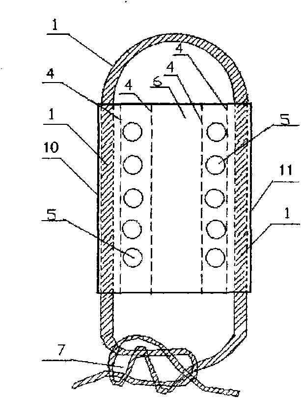 Method for flexibly connecting canvas for splicing between adjacent copper alloy oblique square nets