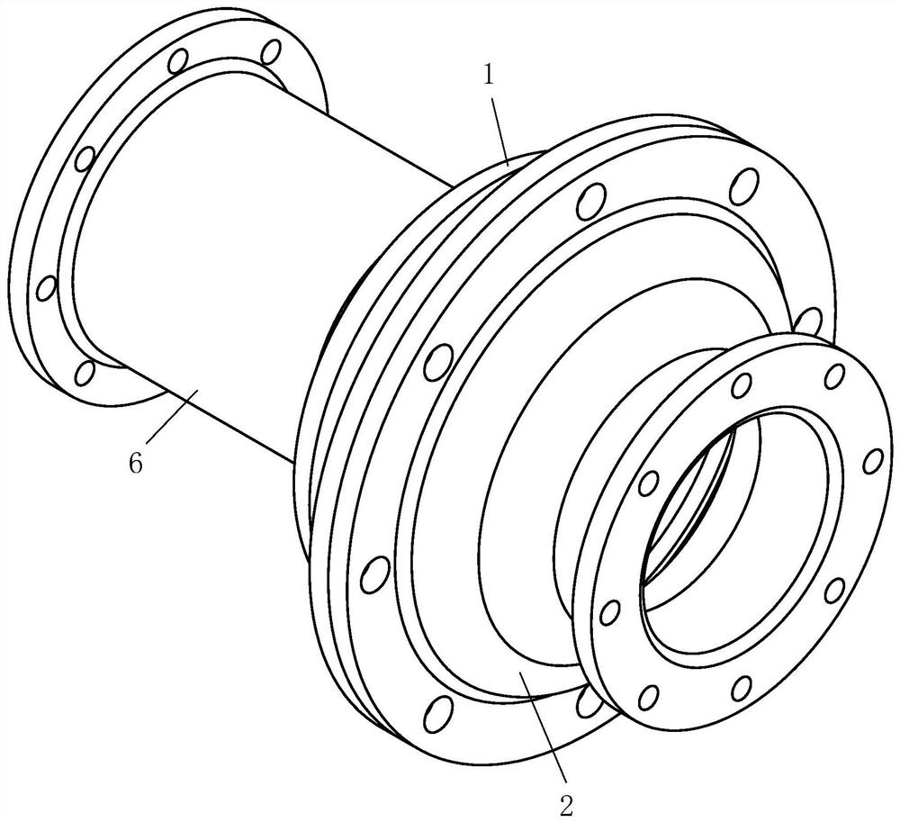 Straight pipe type check valve