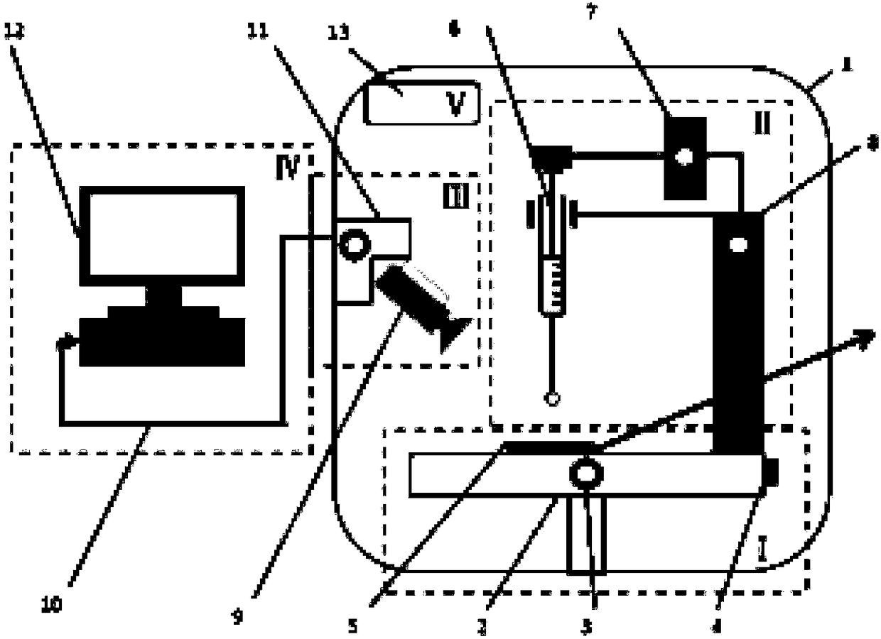 Experimental system and method suitable for macro-molecule crystallization process accurate regulation and control