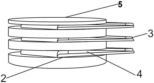 A special foot pedal for medical operating room with three layers of rotatable