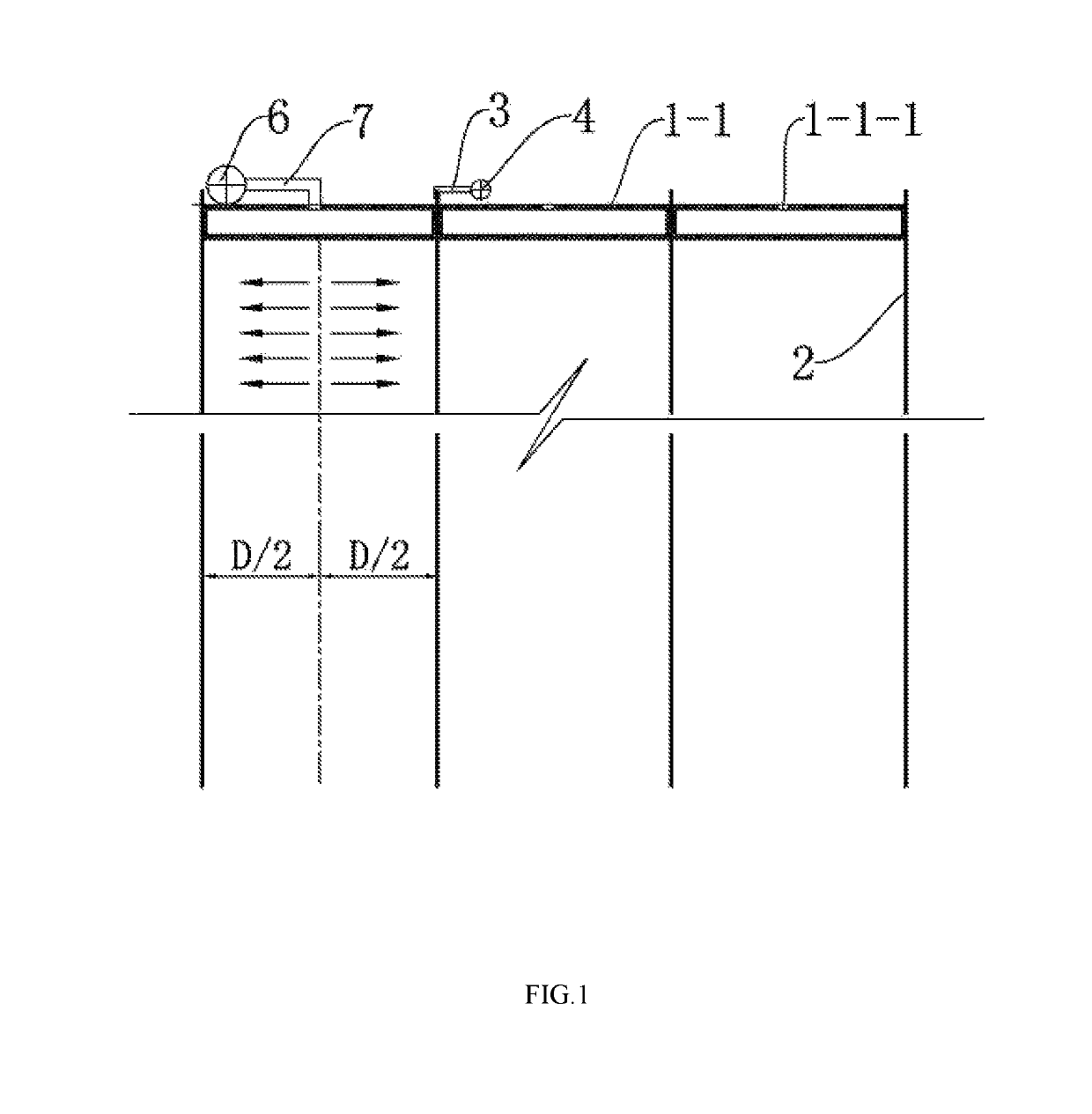 Device for soft soil foundation treatment by means of vacuum-membrane-free vacuum preloading and treatment method