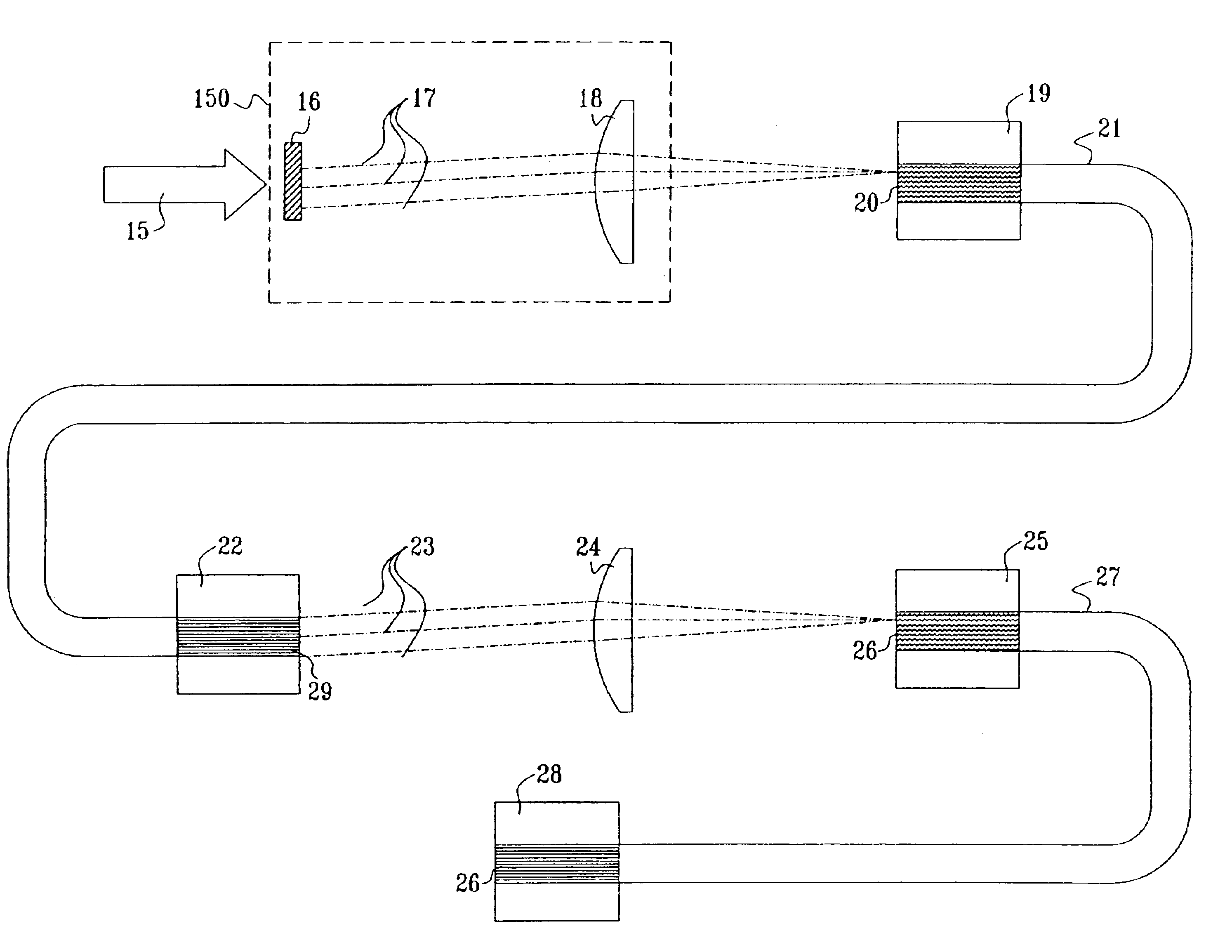 Fiber optical illumination system