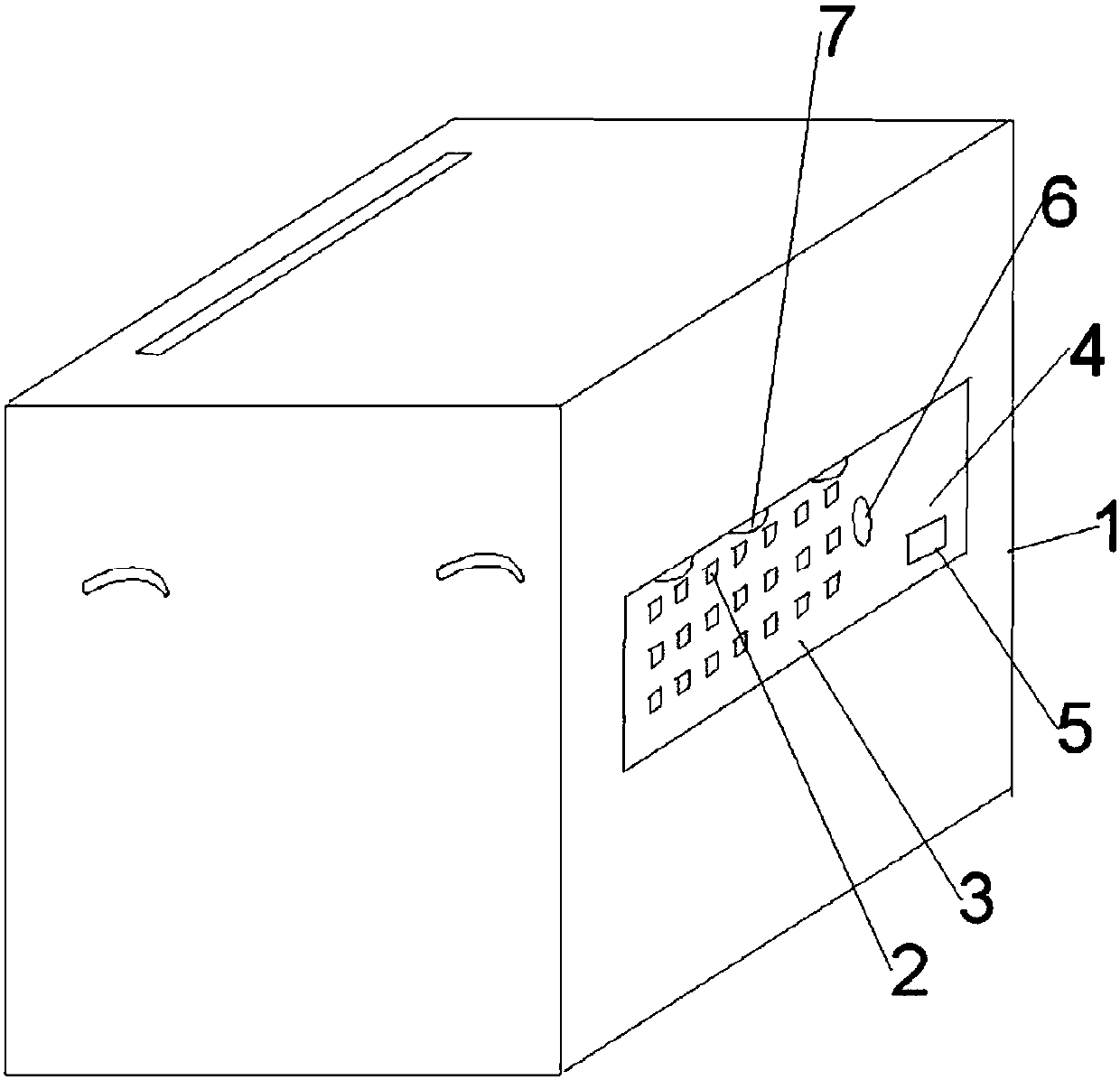 Industrial personal computer with input function