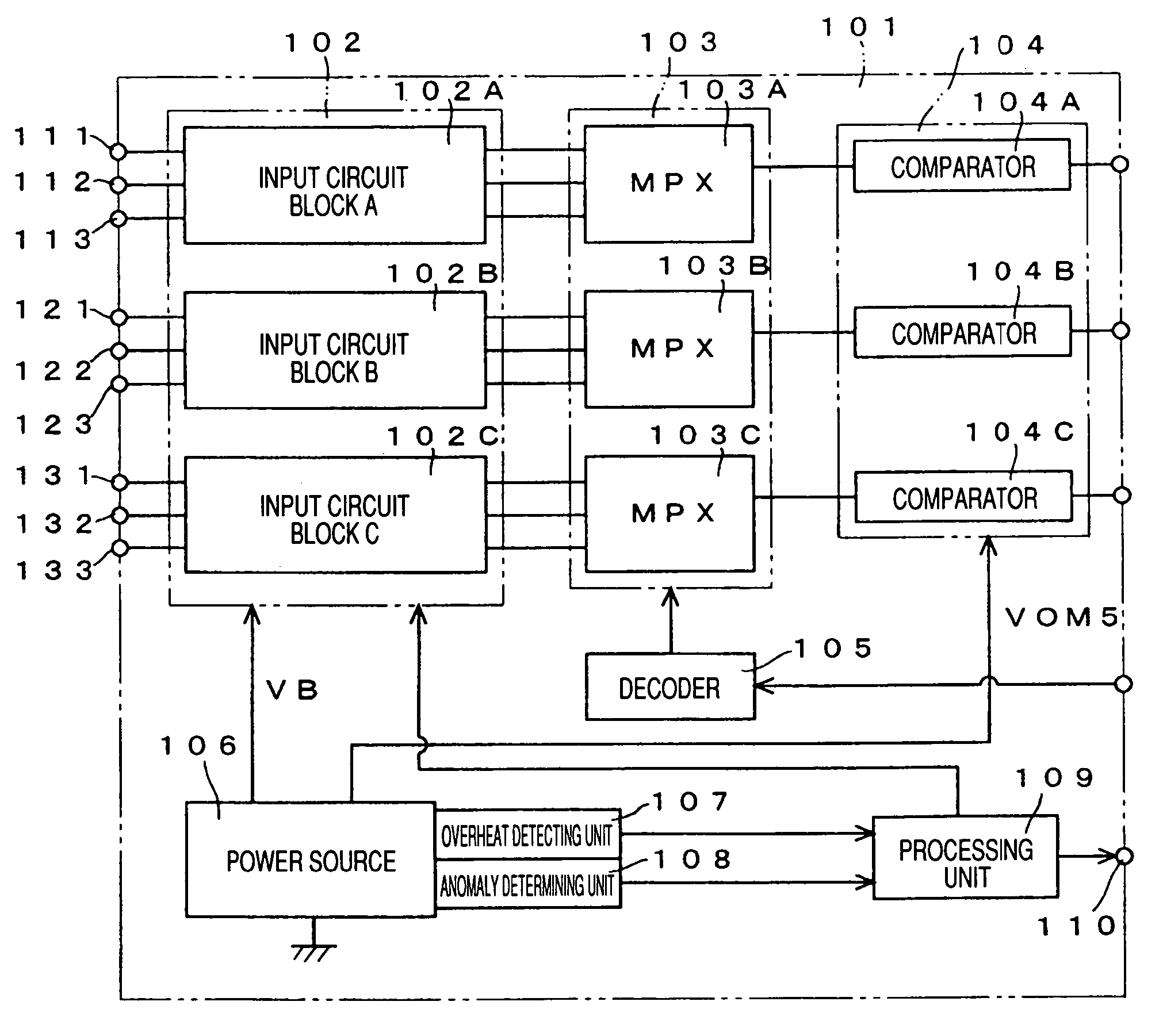 Circuit for preventing corrosion of contact