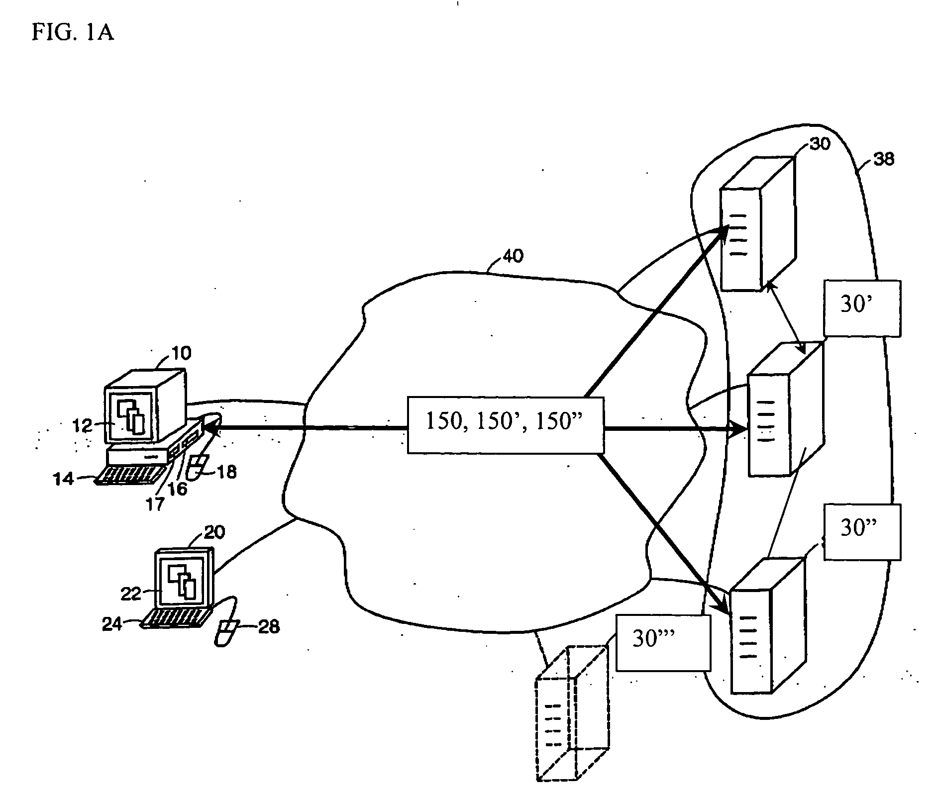 Method and system for accessing a remote file in a directory structure associated with an application program executing locally