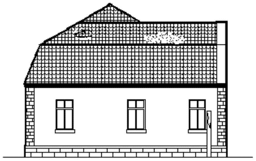 A method for overall shifting of a building by using an assembled trailer