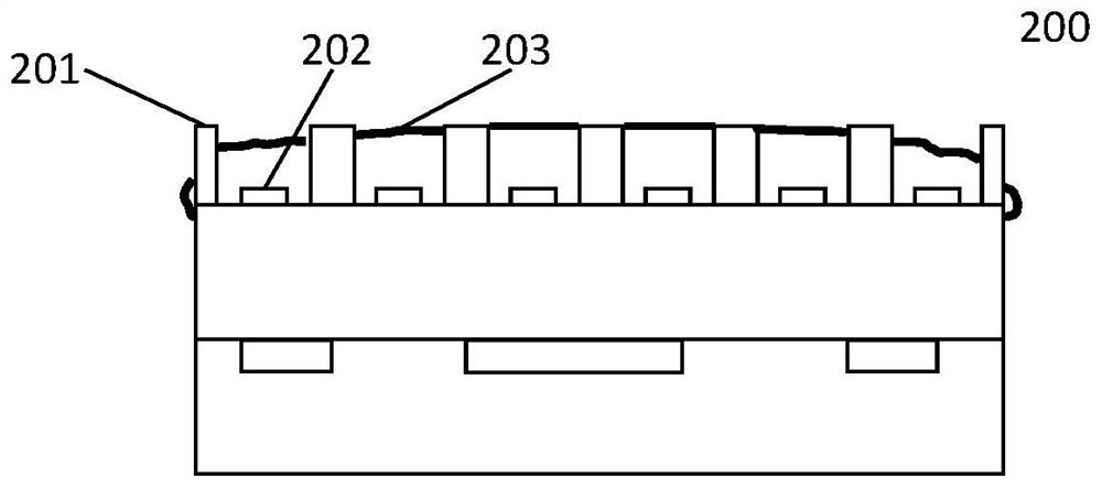 Display module structure and manufacturing method of display module