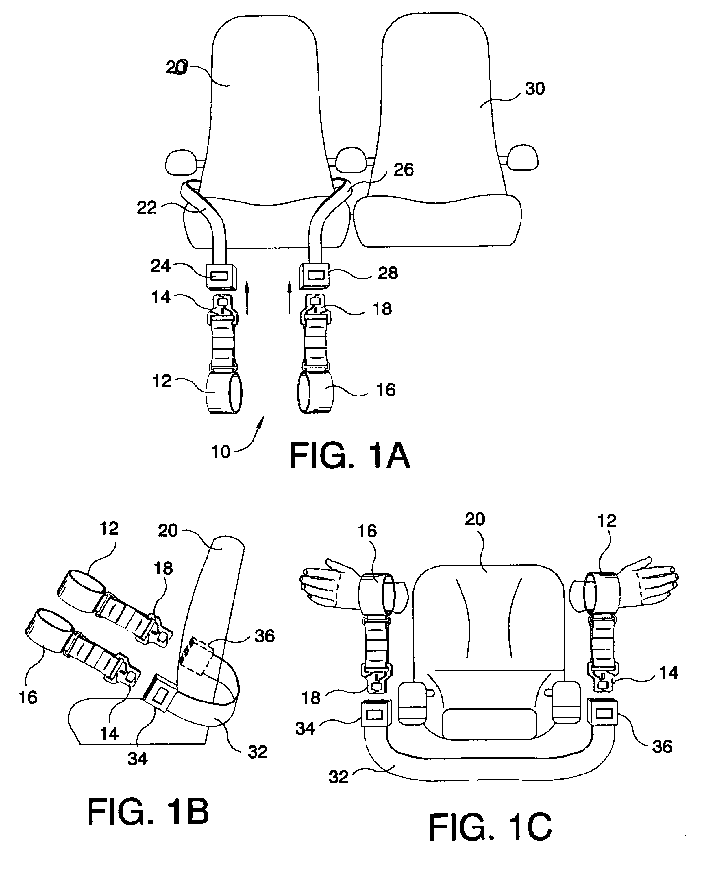 Rapid deployment seat-based releasable soft restraint system and method
