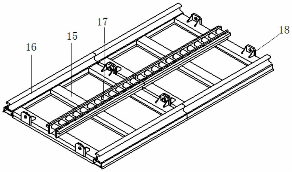 Explosion-proof motor toothed card rail car for coal mine