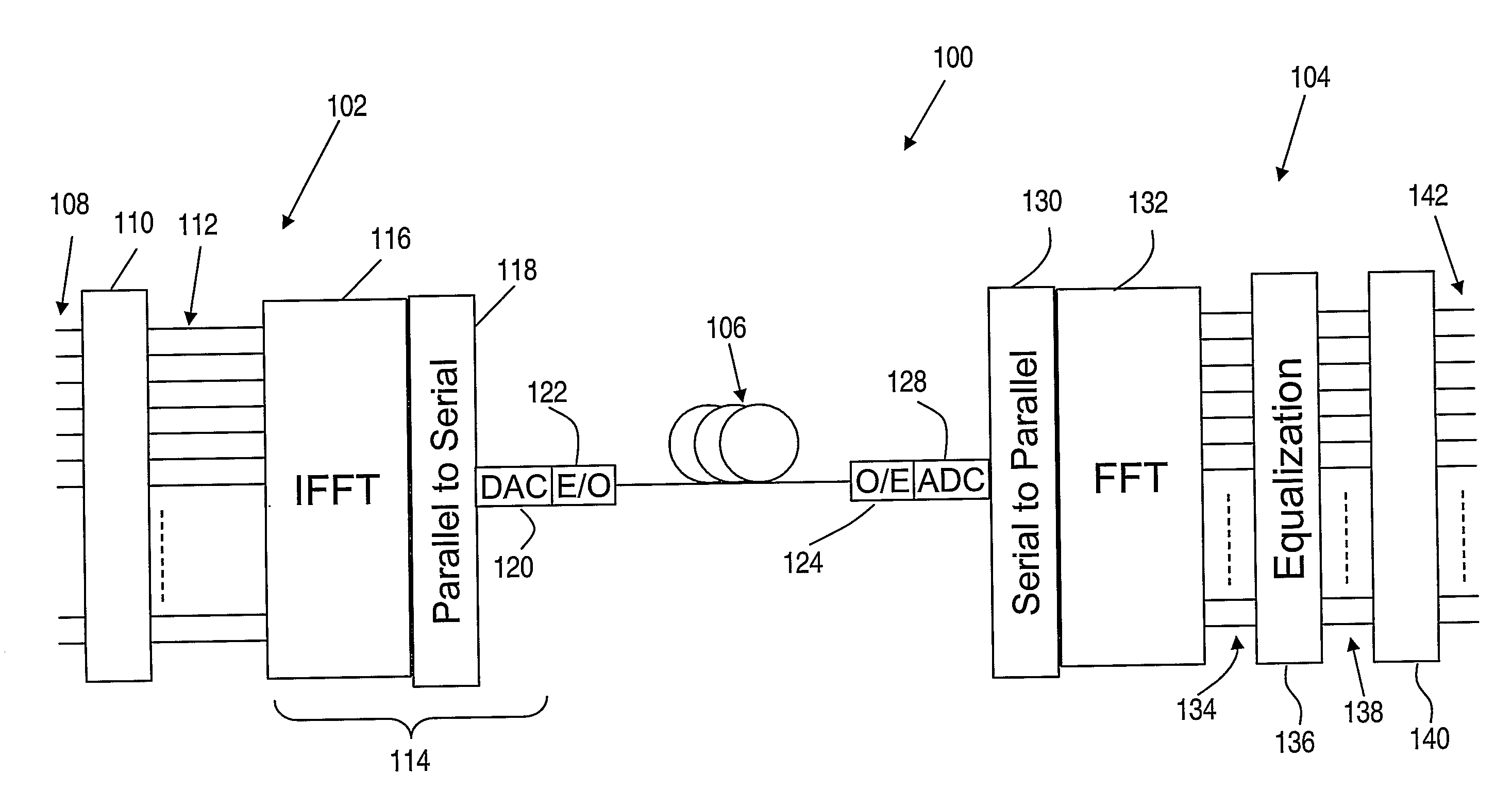 Methods and apparatus for optical transmission of digital signals