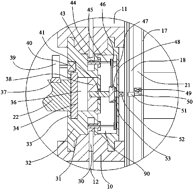 Movable type monitoring camera