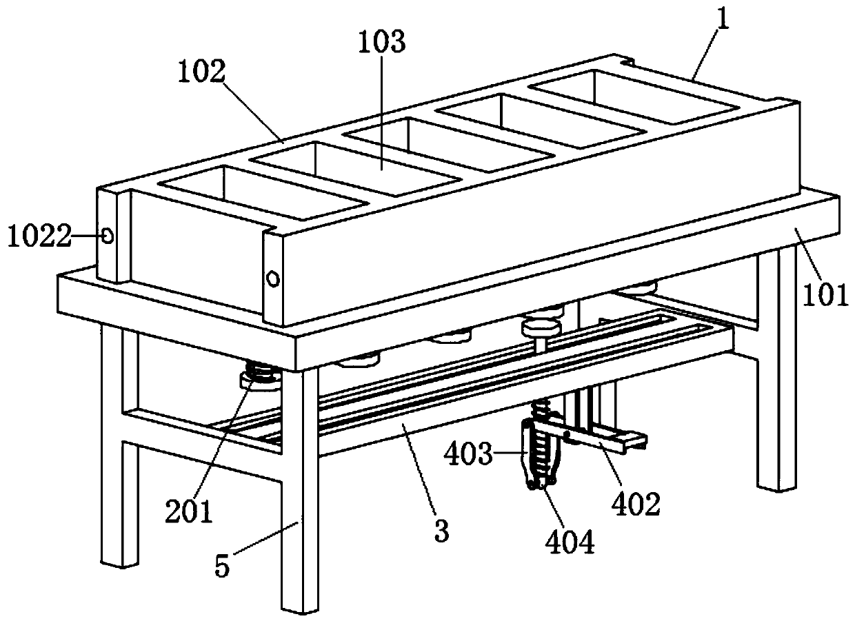 Building cement brick molding device