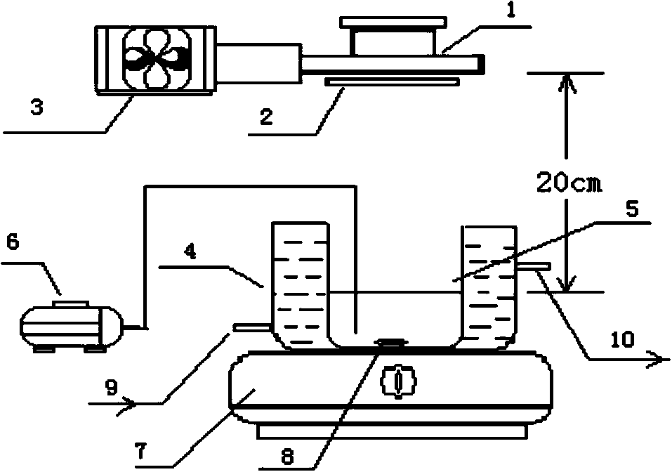 Metal phthalocyanine sensitized tin dioxide photocatalyst and preparation method thereof