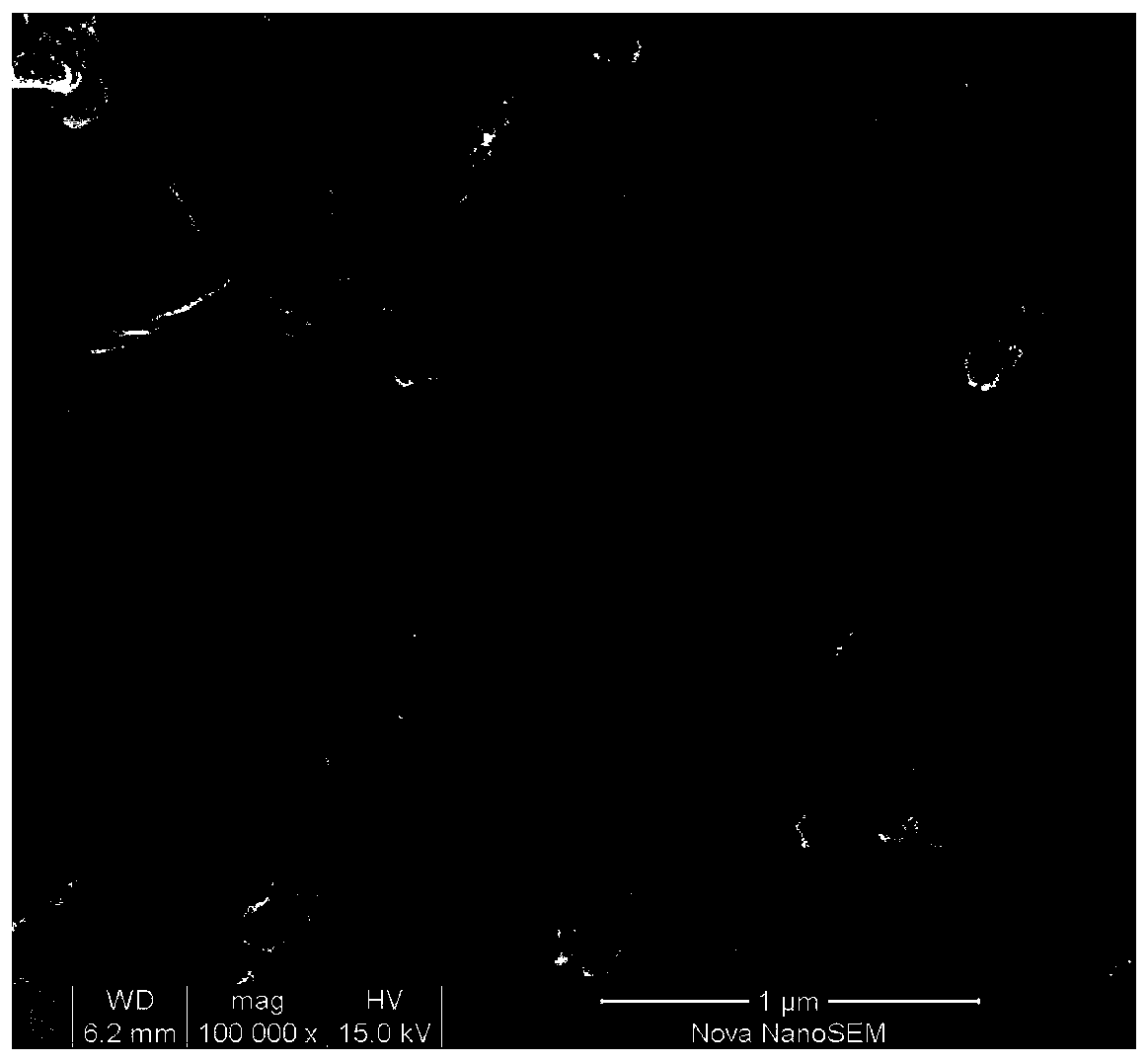 Preparation method of high-performance Si/C negative electrode material