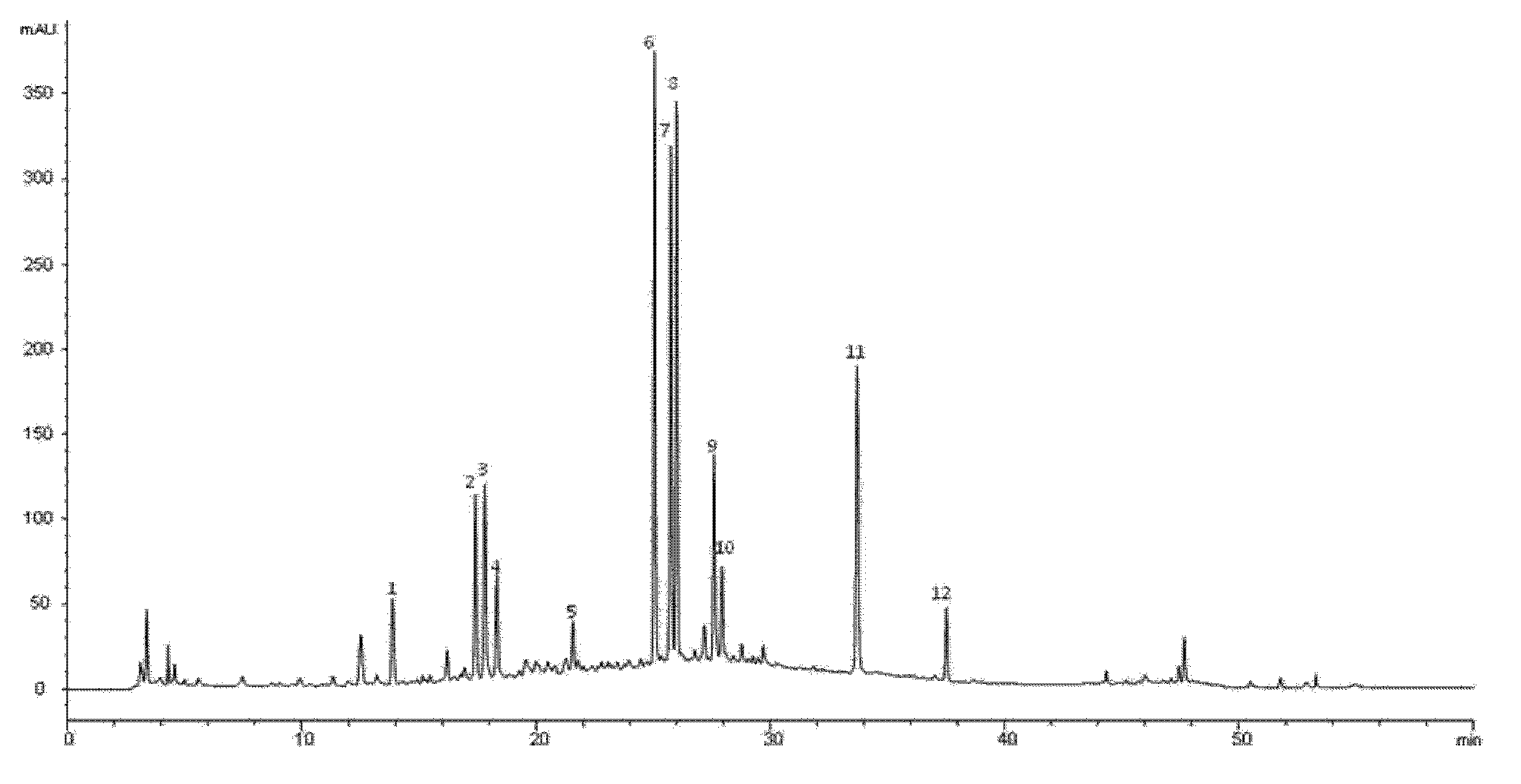 Quality control method of Shuganjieyu capsule