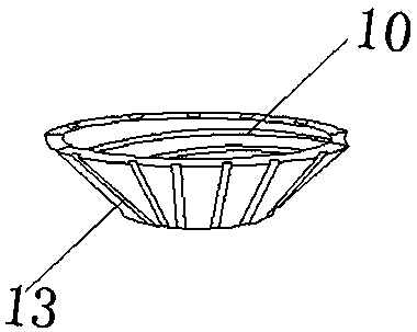 Cooling tower with water mist processing device