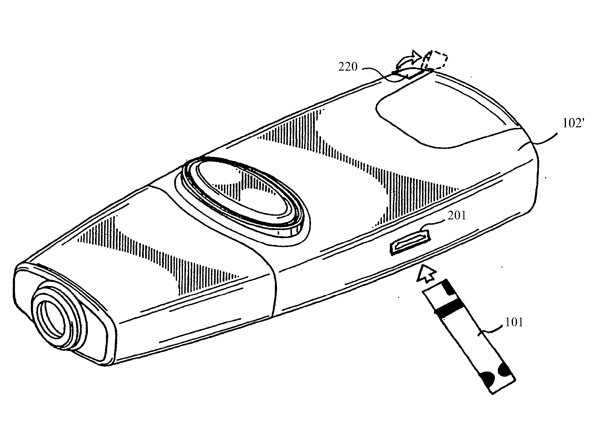 Glucose Measuring Device For Use In Personal Area Network