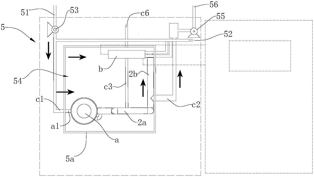 Sewage treating device