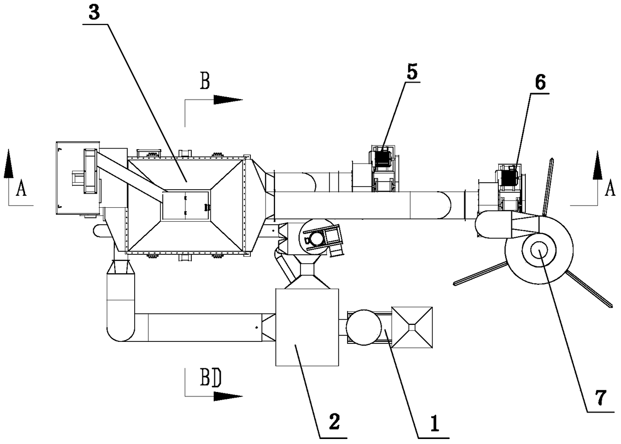 A grain dryer