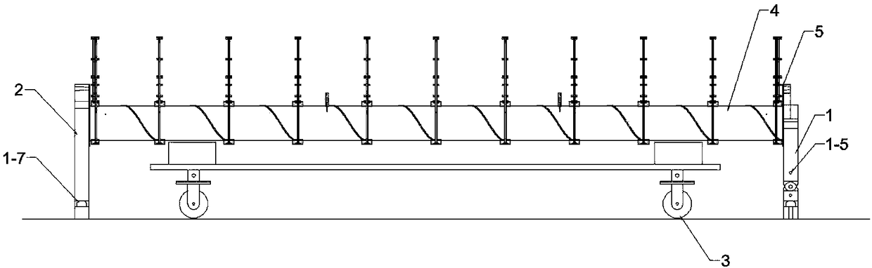 Precise positioning device for light field unit module and application method thereof