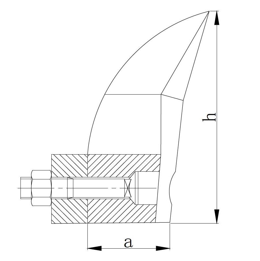 Urban garbage bag-breaking crushing device with knife cleaning function