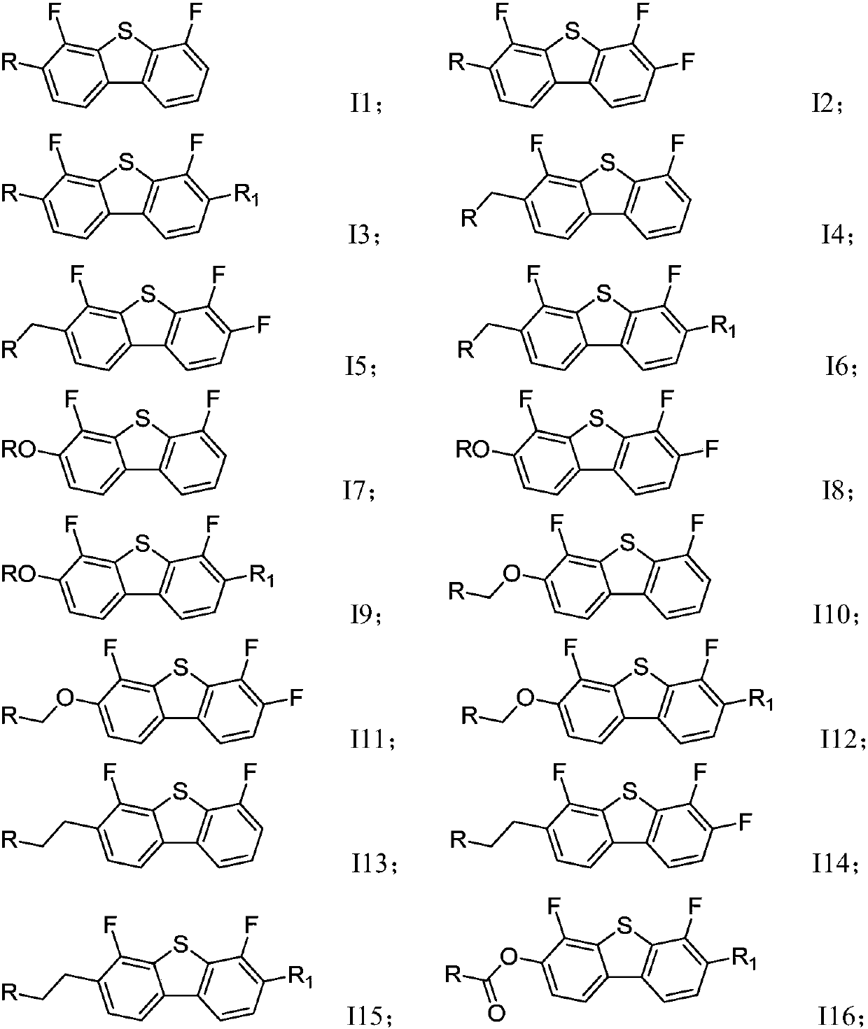 Compound, liquid crystal medium containing compound and application thereof