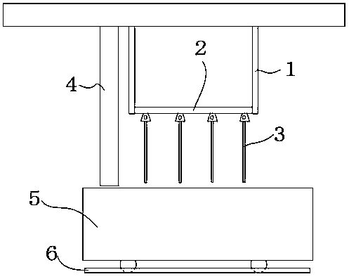 Brick making slurry bubble removing system and application method thereof