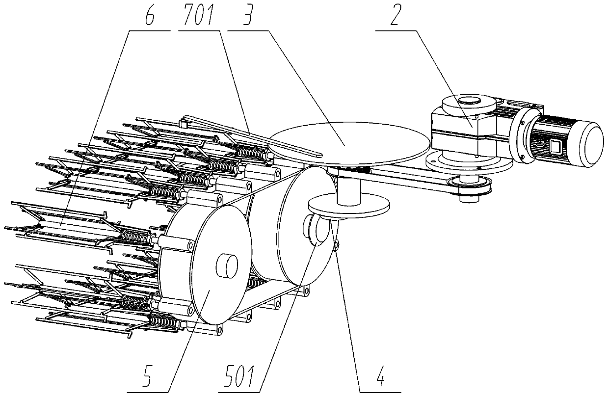 Ermine muff cutting device for ermine production