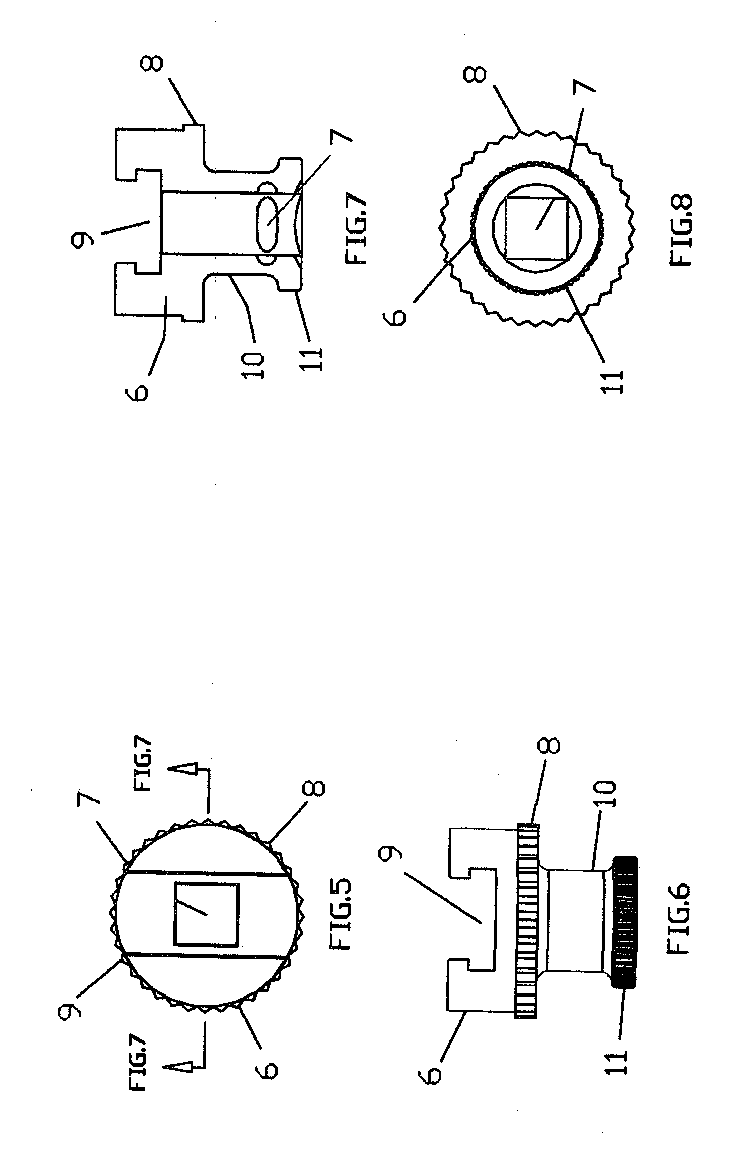 Adjustable socket