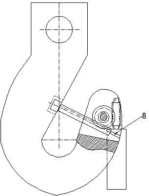 Intelligent large hook for mechanical workover operation