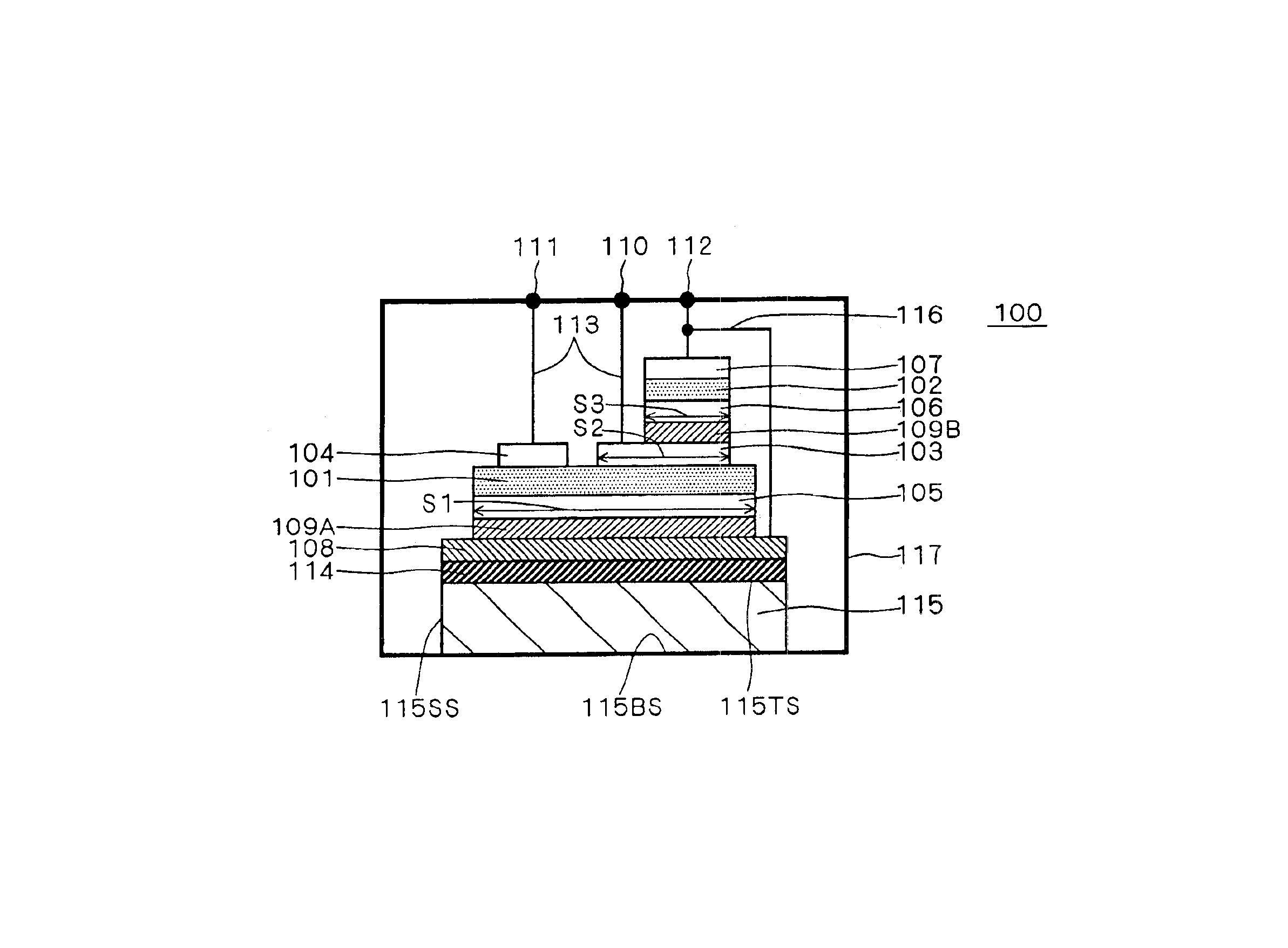 Semiconductor device with semiconductor chip formed by using wide gap semiconductor as base material