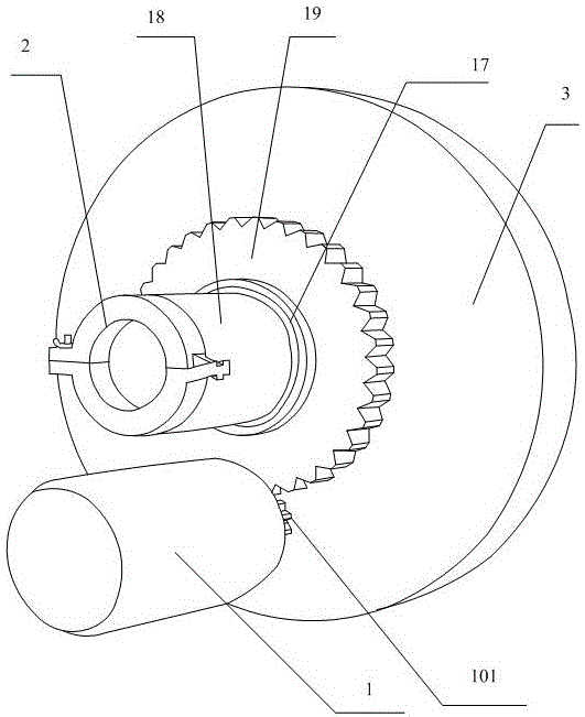 A wire automatic stripping and cutting machine