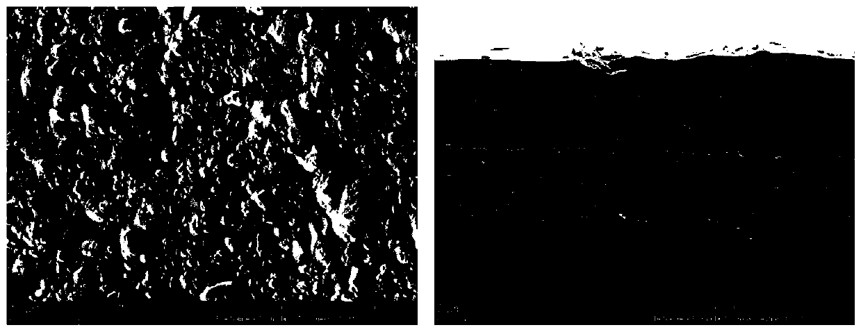 High-temperature-resistant coating for polyimide composite material protection, and coating layer preparation method