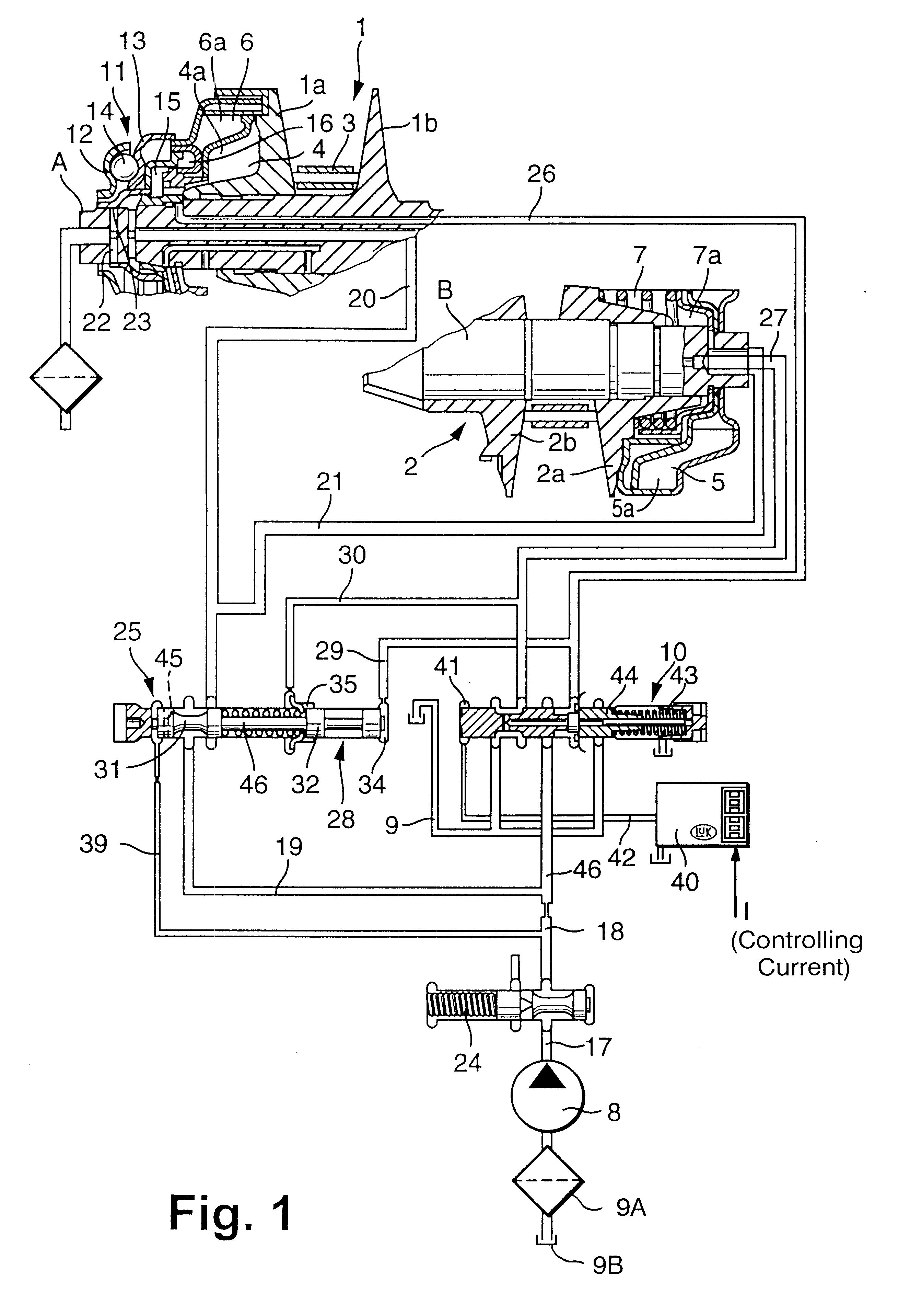 Method and apparatus for controlling a transmission