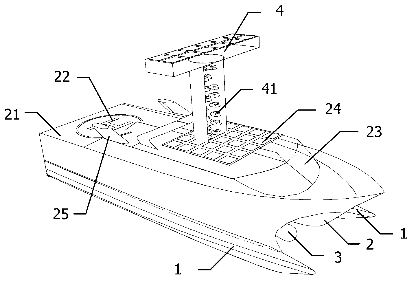 High-speed catamaran