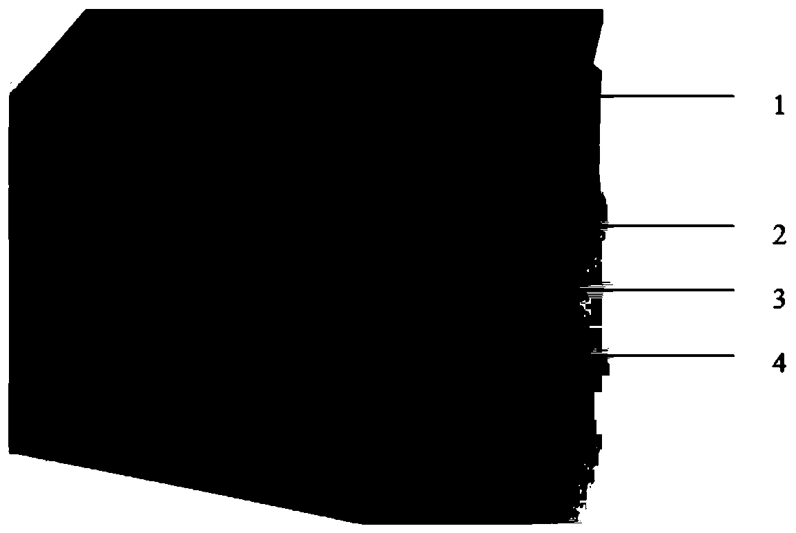 Preparation method of complex-shaped large cemented carbide wear-resistant block