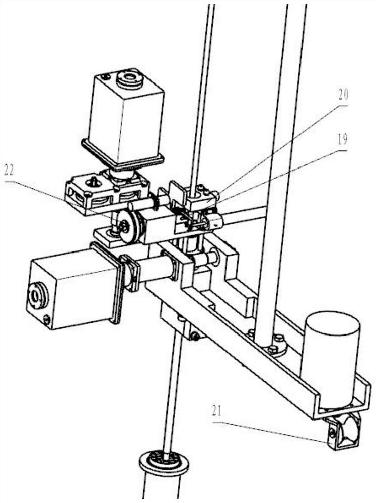 Irradiation test tube underwater cutting device