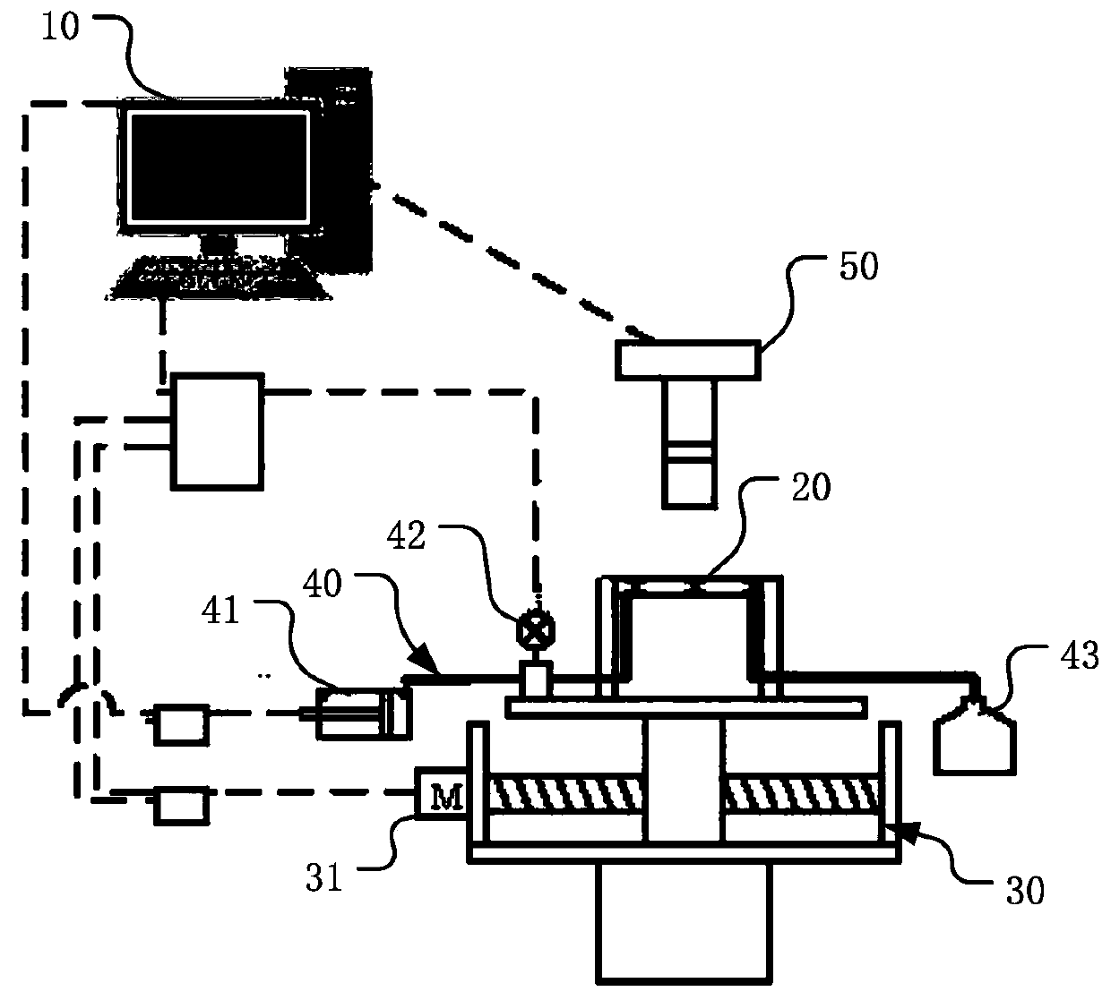 A method for obtaining the moving velocity of the gas-liquid phase interface in a micron capillary channel