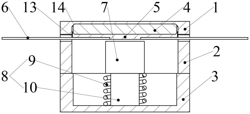 Dynamic weighing device based on multi-cantilever beam structure, and weighing method thereof