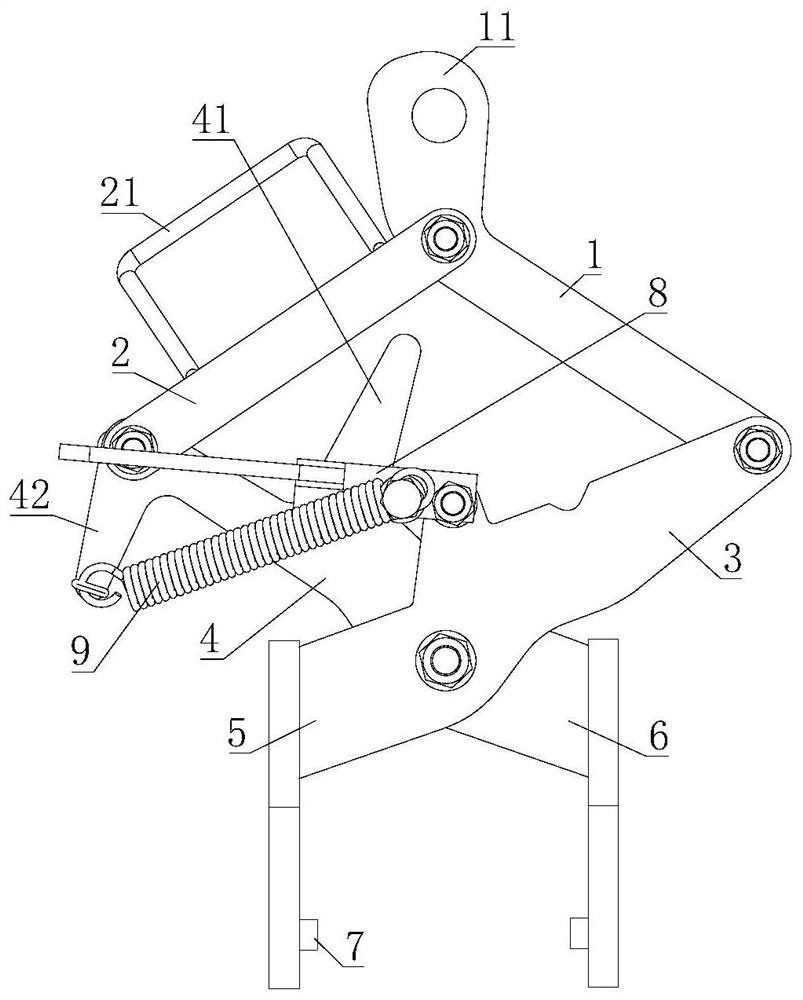 Novel roller ring replacing device for novel three-roller precision rolling mill