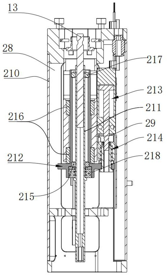 Automatic quick-change adsorption tightening device