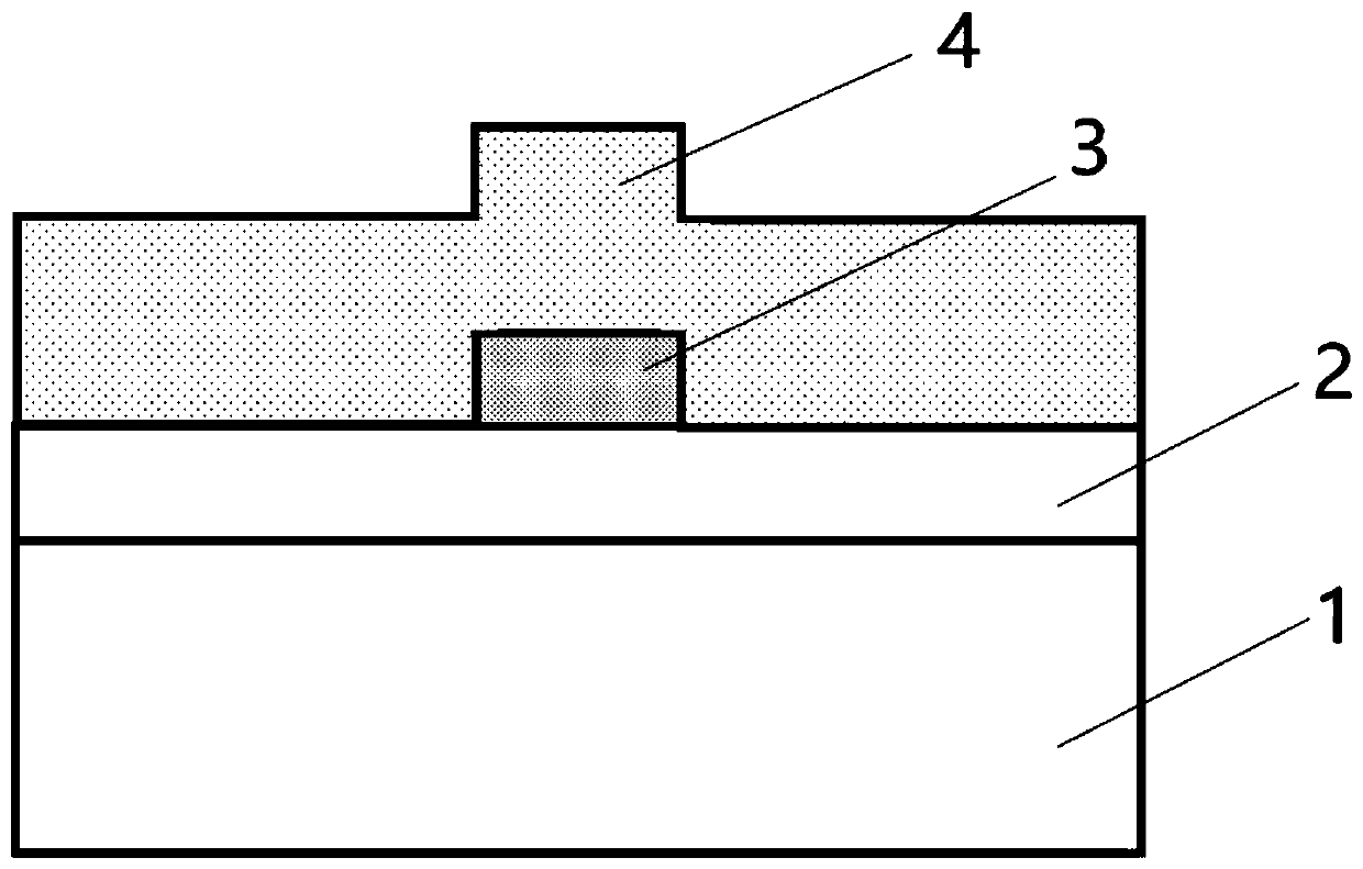 Regrowth method for reducing interface state of HEMT device by utilizing InN protection layer and HEMT device