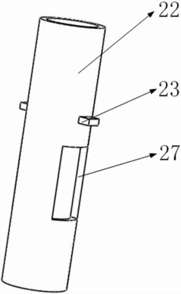 A breaking hammer with double cutting blades