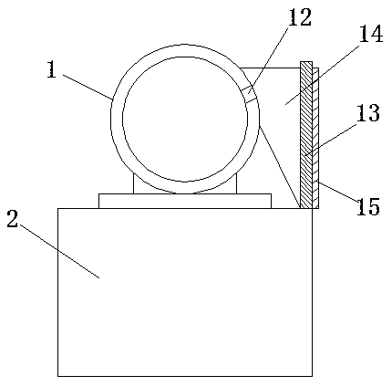 Uniform-speed discharging and mixing material bin used in pneumatic wet spray machine