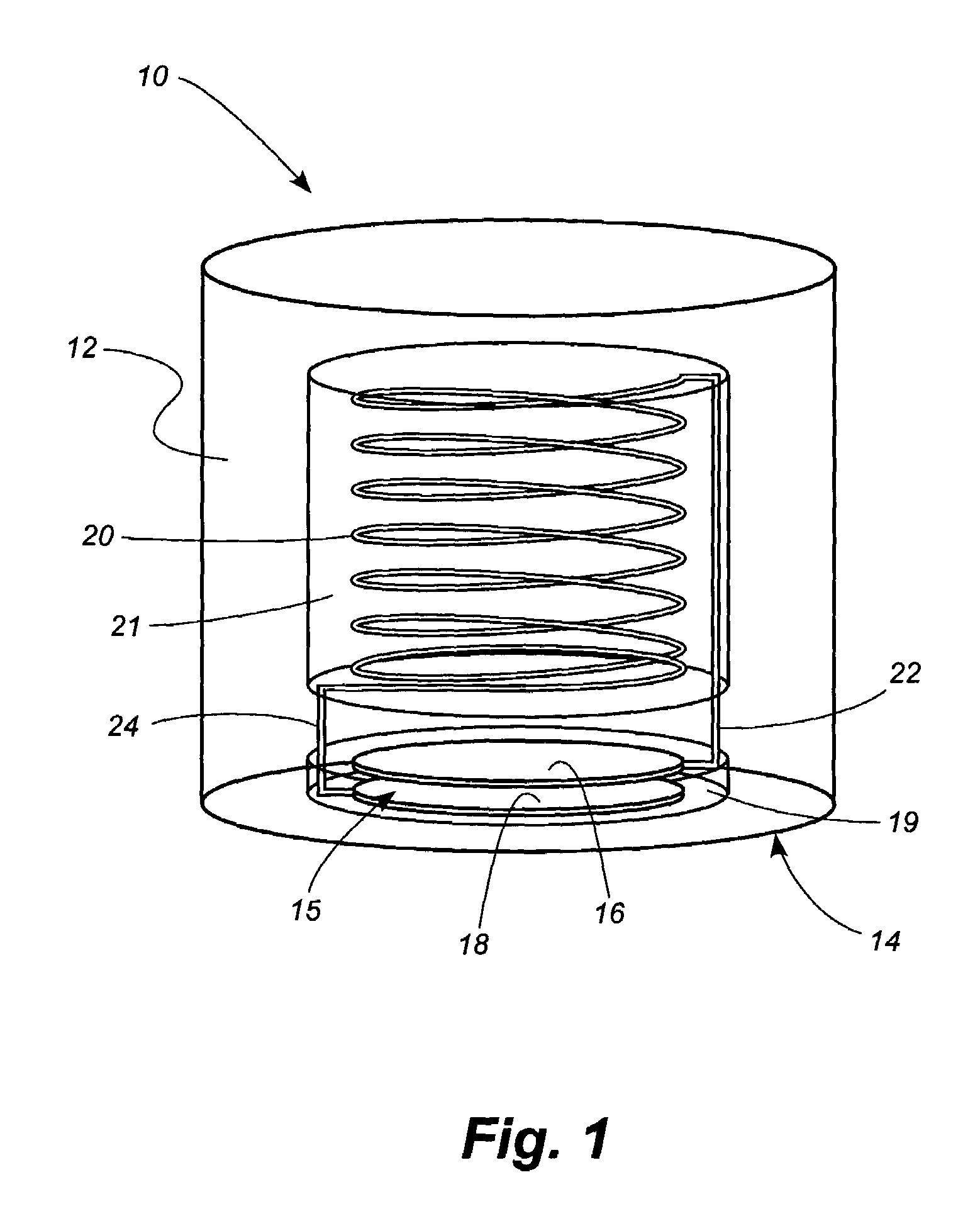 Method of manufacturing implantable wireless sensor for in vivo pressure measurement