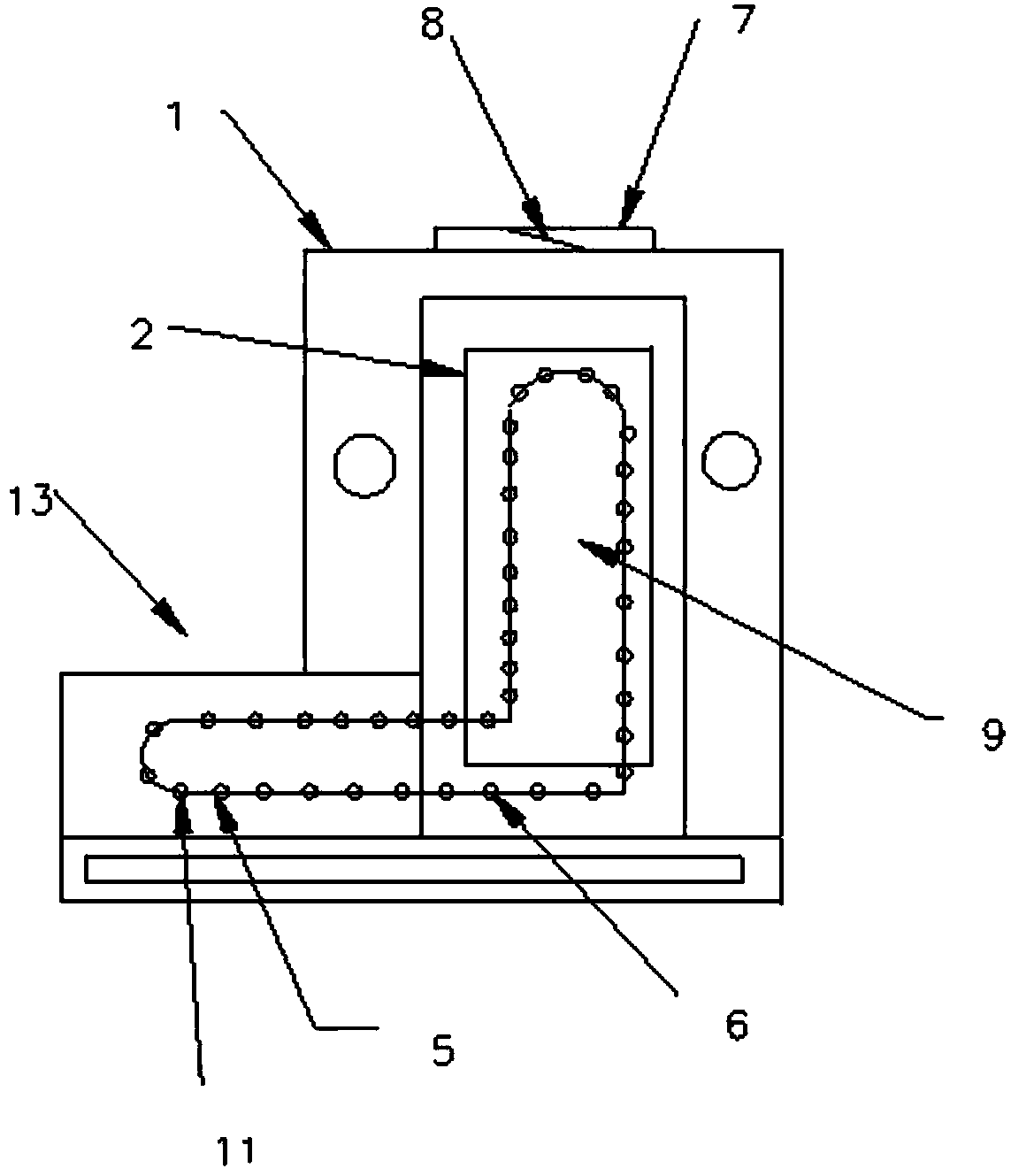 Visual kebab barbequing machine easy to clean