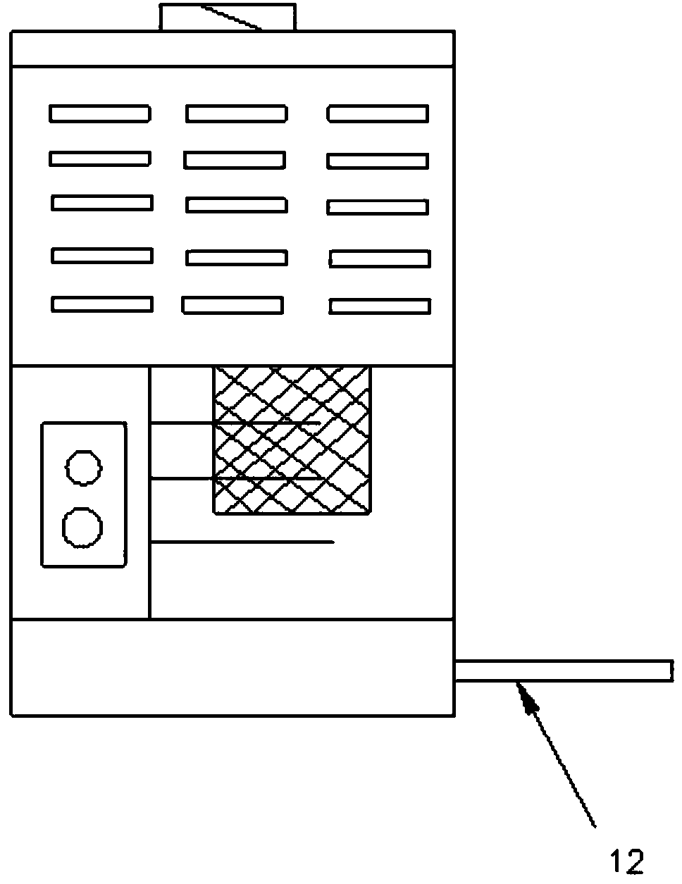 Visual kebab barbequing machine easy to clean